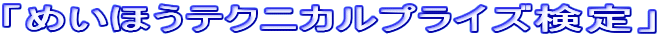 �u�߂��ق��e�N�j�J���v���C�Y����v